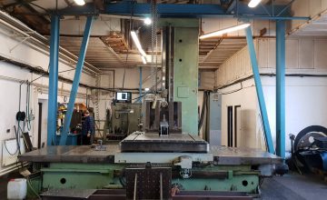 Horizontální vyvrtávačka whn13,6CNC osy: 2m x 2m